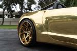 Chevrolet Corvette Convertible Gold on Forgiato Wheels (GTR) 2019 года